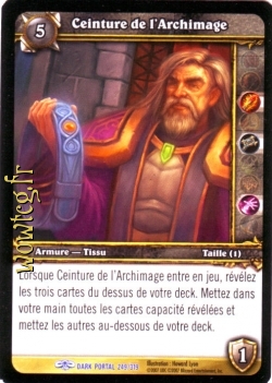 Ceinture de l'Archimage