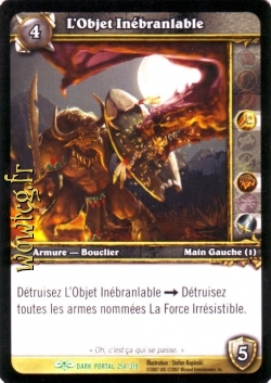 L'Objet Inébranlable