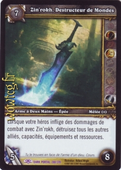 Zin'rokh, Destructeur de Mondes