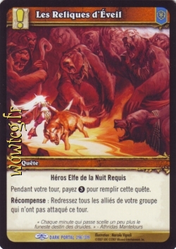 Les Reliques d'Éveil