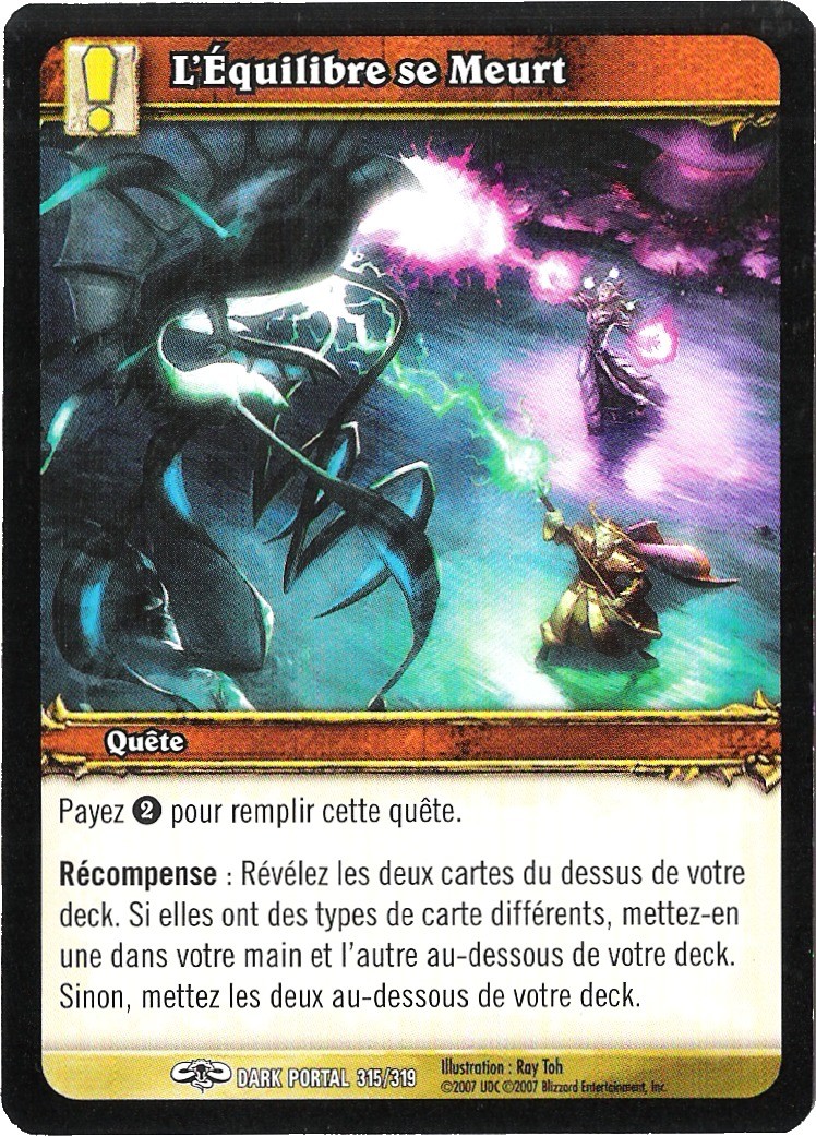 L'Équilibre se Meurt