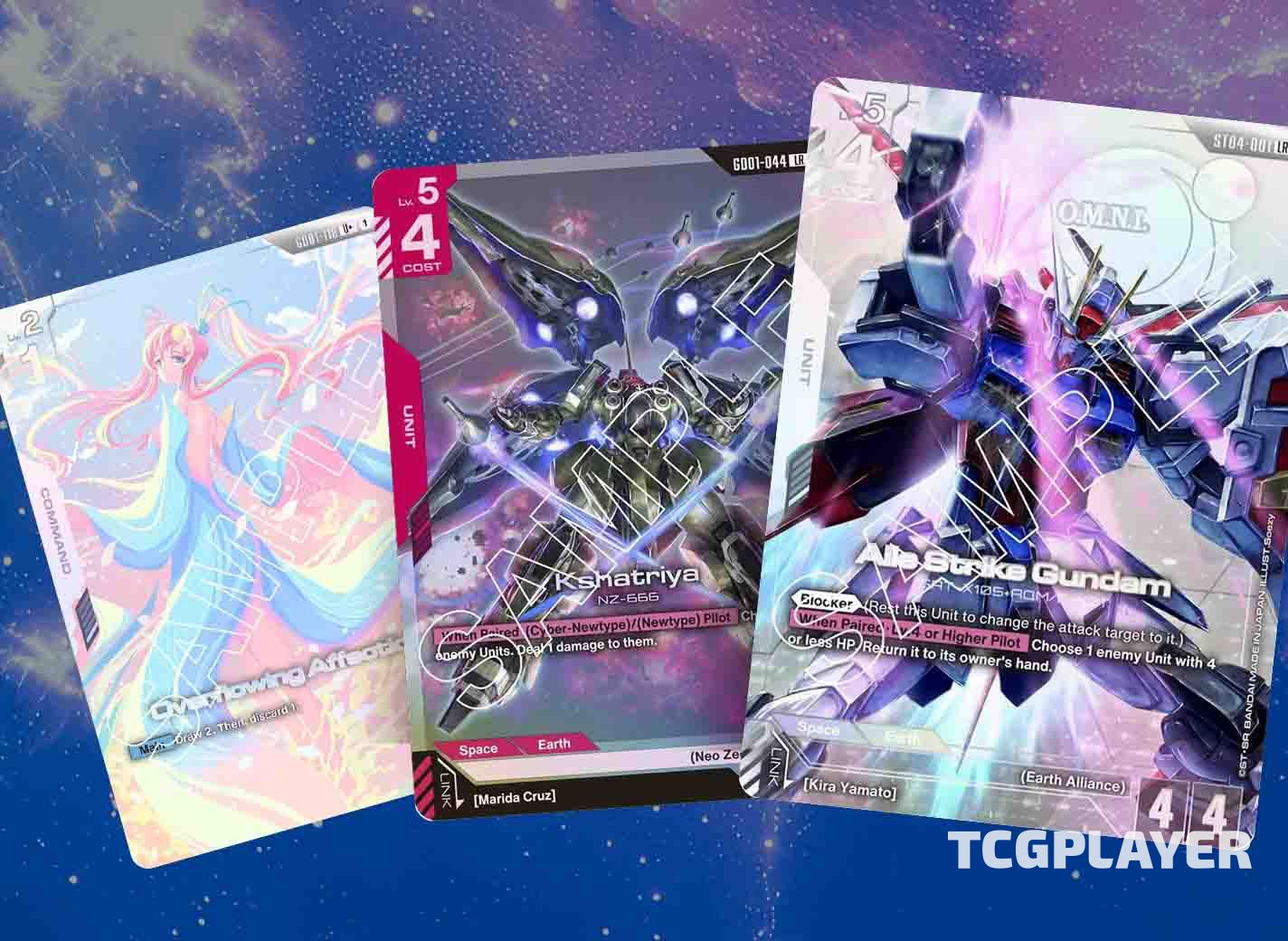 Les cartes Gundam les plus chères du moment