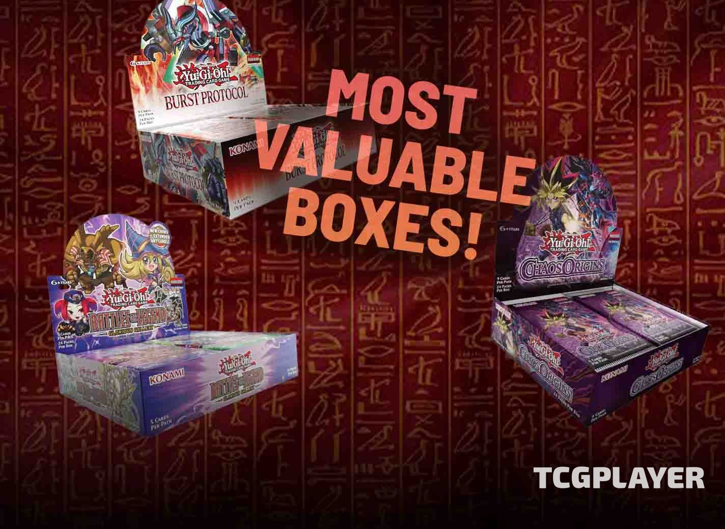 Boîtes scellées Yu-Gi-Oh! : que surveiller en ce moment ?