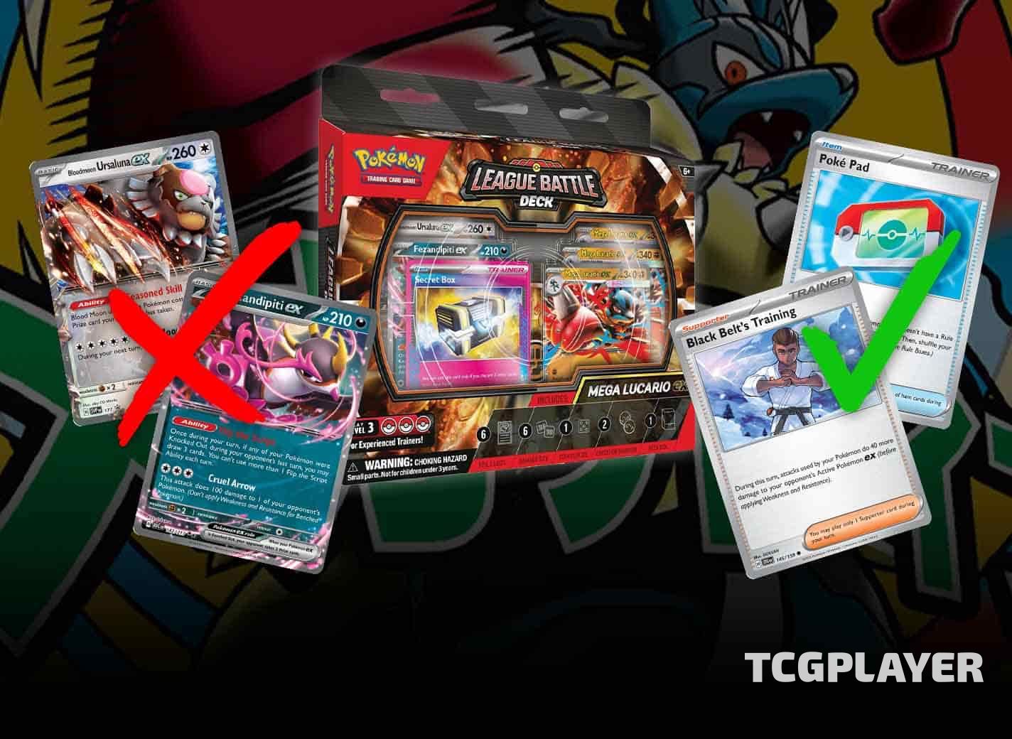 Améliorer le Deck de Combat Mega-Lucario-ex