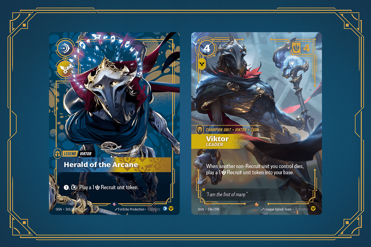 Riftbound Origins : jouer Viktor, Herald of the Arcane